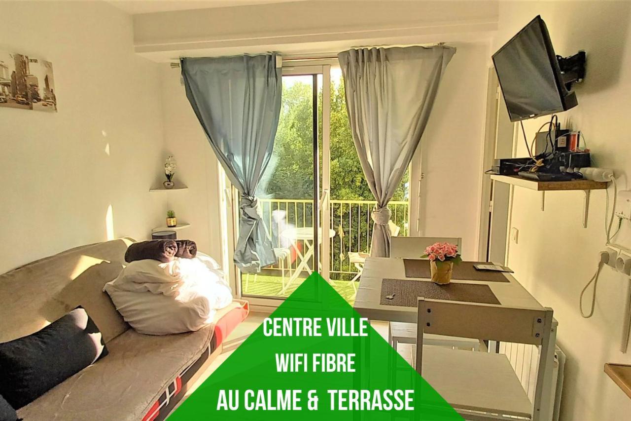 Au Petit Repere Palois -Studio - Centre Ville-Balcon-Wifi Fibre Pau Exterior photo